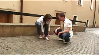 Babes ویڈیو بستر میں چاٹنا اور فیلم سکسی کارتونی خارجی خوشی سے سہ